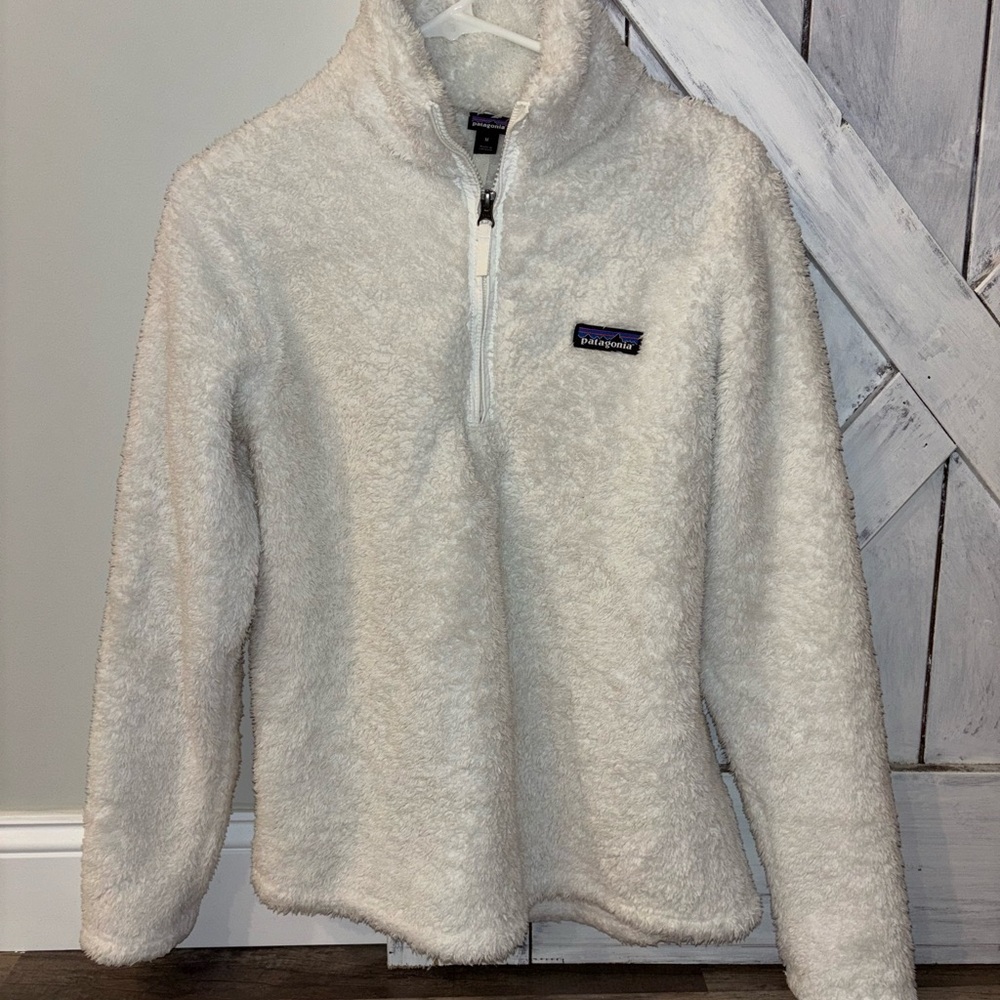 Patagonia Cream Fleece Jacket